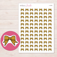 I-12435 planner sticker sheet with enlarged sticker detail