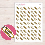 I-12454 planner sticker sheet with enlarged sticker detail