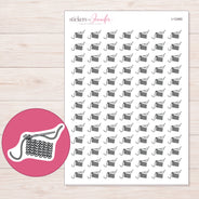 I-12465 planner sticker sheet with enlarged sticker detail
