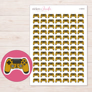 I-12514 planner sticker sheet with enlarged sticker detail