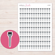 I-12525 planner sticker sheet with enlarged sticker detail