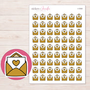 I-12526 planner sticker sheet with enlarged sticker detail