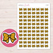 I-12537 planner sticker sheet with enlarged sticker detail