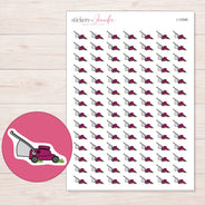 I-12546 planner sticker sheet with enlarged sticker detail