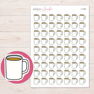 I-12562 planner sticker sheet with enlarged sticker detail
