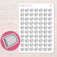 I-12577 planner sticker sheet with enlarged sticker detail