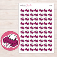 I-12592 planner sticker sheet with enlarged sticker detail