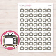 I-12595 planner sticker sheet with enlarged sticker detail