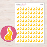 I-12600 planner sticker sheet with enlarged sticker detail
