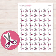 I-12606 planner sticker sheet with enlarged sticker detail
