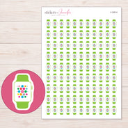 I-12614 planner sticker sheet with enlarged sticker detail