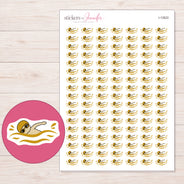I-12622 planner sticker sheet with enlarged sticker detail