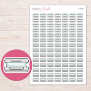I-12623 planner sticker sheet with enlarged sticker detail