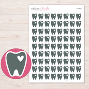 I-12632 planner sticker sheet with enlarged sticker detail