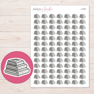 I-12641 planner sticker sheet with enlarged sticker detail