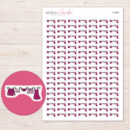 I-12662 planner sticker sheet with enlarged sticker detail