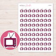 I-12673 planner sticker sheet with enlarged sticker detail