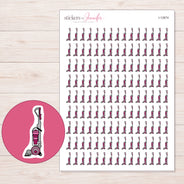 I-12674 planner sticker sheet with enlarged sticker detail