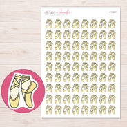 I-12687 planner sticker sheet with enlarged sticker detail