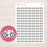 I-12694 planner sticker sheet with enlarged sticker detail