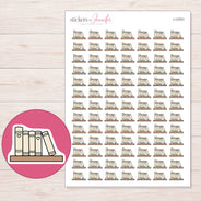 I-12701 planner sticker sheet with enlarged sticker detail