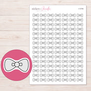 I-12706 planner sticker sheet with enlarged sticker detail
