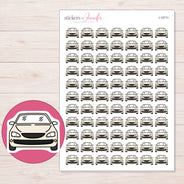 I-12711 planner sticker sheet with enlarged sticker detail