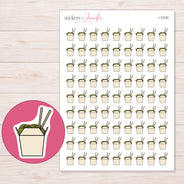 I-12720 planner sticker sheet with enlarged sticker detail