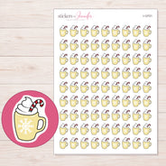 I-12721 planner sticker sheet with enlarged sticker detail