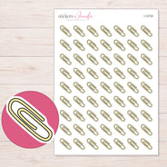 I-12724 planner sticker sheet with enlarged sticker detail