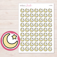 I-12732 planner sticker sheet with enlarged sticker detail