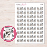 I-12749 planner sticker sheet with enlarged sticker detail