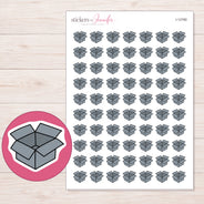I-12760 planner sticker sheet with enlarged sticker detail