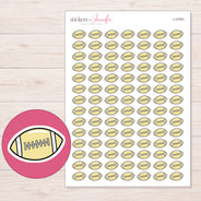 I-12781 planner sticker sheet with enlarged sticker detail