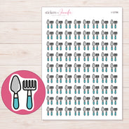 I-12786 planner sticker sheet with enlarged sticker detail