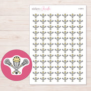 I-12813 planner sticker sheet with enlarged sticker detail