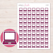 I-12815 planner sticker sheet with enlarged sticker detail