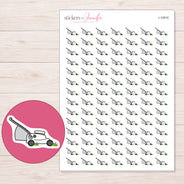 I-12816 planner sticker sheet with enlarged sticker detail