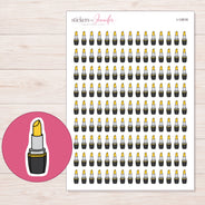 I-12818 planner sticker sheet with enlarged sticker detail