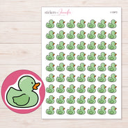 I-12872 planner sticker sheet with enlarged sticker detail
