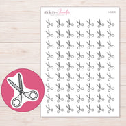 I-12876 planner sticker sheet with enlarged sticker detail