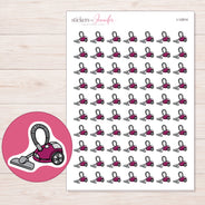 I-12914 planner sticker sheet with enlarged sticker detail