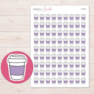 I-12931 planner sticker sheet with enlarged sticker detail