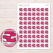 I-12952 planner sticker sheet with enlarged sticker detail