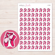 I-12955 planner sticker sheet with enlarged sticker detail