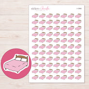 I-12960 planner sticker sheet with enlarged sticker detail