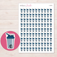 I-12972 planner sticker sheet with enlarged sticker detail