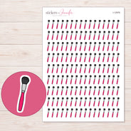 I-12976 planner sticker sheet with enlarged sticker detail