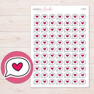 I-12977 planner sticker sheet with enlarged sticker detail