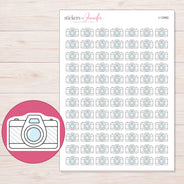 I-12982 planner sticker sheet with enlarged sticker detail